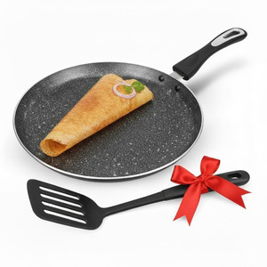 impex granite nonstick large tawa 30 cm with spatula 3 layer super granite coating tawa 30 cm diameter