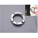 Imported Fixed Square Bicycle Bike 8 Way Spoke Nipple Key Wheel Rim Wrench Spanner Mini Tool, (Silver)