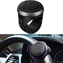 Car Steering Wheel Spinner Knob for All Vehicles Driving/Turning Helper | 360° Smooth Rotation Booster Handle Control | Anti-Slip Silicone Surface