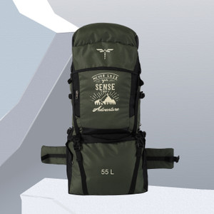 impulse mountain calling rucksack  - 55 l green black