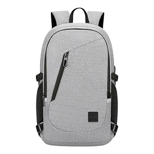 impulse aspireatlas 30l unisex travel 4 compartment laptop backpack 1634 with usb charging portoffice school college business with warranty grey