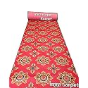 imra carpet Runner for Home Multi Carpet 4 ft x 60 ft Party Decoration Fabric Red Carpet Floor Runner &amp; Awards Night Party Item
