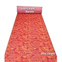 imra carpet Runner for Home Multi Carpet 4 ft x 60 ft Party Decoration Fabric Red Carpet Floor Runner & Awards Night Party Item