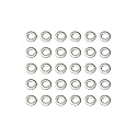 IMScrews M4 304 Stainless Steel Flat Washers for Bolts and Screws - Pack of 200 - Durable Hardware Essentials
