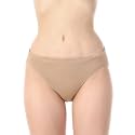 iMucci Professional Girl Ballet Nude Dance Briefs Women - Beige Velvet Nylon Panty Gymnastics Shorts Underwear Under-Pants