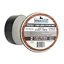 Imus Seal® Butyl Joist Tape for Flashing Deck Joists and Beams, UV Resistant, Level Decking™, Protect Your Deck Structure™, Made in USA (1-5/8” x 50’ 2 Rolls Non-Skid)