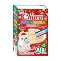 INABA Churu Cat Treats Lickable Tubes, Holiday Variety Pack, 22ct