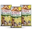 INABA Churu Meal Topper for Dogs, Complete &amp; Balanced, Creamy, Lickable Purée Dog Food Toppers, 1.69 Ounce Tube, 9 Tubes (3 per Pack), Chicken with Pumpkin Recipe