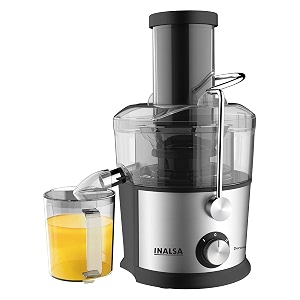 inalsa stainless steel electric juicer machine 900 watt juicer with 3 inch big mouthcold extraction system304ss juicer meshextra large feeding tubeanti drip nozzle1l pulp collector duronic 900