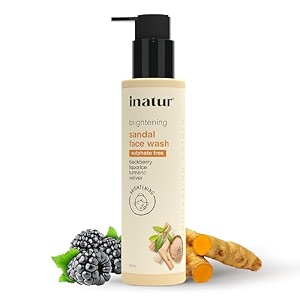 inatur sandal fairness face wash  for all skin type  150 ml