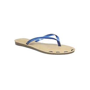 INC.5 Womens 1201 Blue Flat Sandal