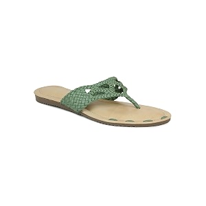 INC.5 Womens 1200 White Flat Sandal