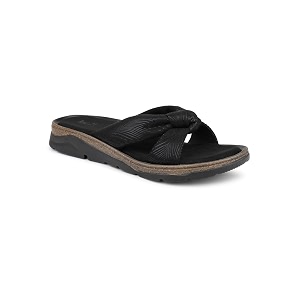 Inc.5 womens Women Black Printed Open Toe