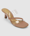 Inc.5 Women Heels Sandal Orange 7