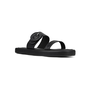 Inc.5 Womens Black Solid Open Toe Casual