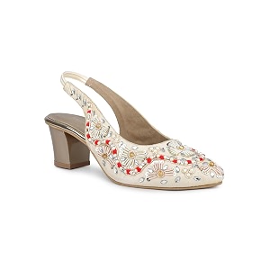 Inc.5 Womens Women Gold Embroidered Ethnic Block