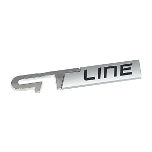 incognito gt line badge sticker for all cars metal b