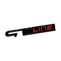 Incognito GT Line Badge Sticker for All Cars, Metal (C)