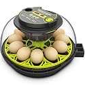 Incubators for Hatching Eggs 12 Egg Incubator with Automatic Egg Turning and Humidity Control,Egg Candler,Auto Water Replenishment,for Chicken Eggs and Quail Egg M12H