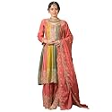 INDA ERA Women39s Multi Silk Blend Embroidered