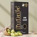 Indalo Ammonia-Free Vibrant Hair Color With Natural Ingredients & Long Lasting Result | Suitable for All Hair Types - 100 g Black