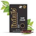 Indalo Natural Black Hair Colour Herbal Based Ammonia Free with Brahmi, Shikakai, Amla &amp; Baheda | Natural Conditioning, Anti Dandruff &amp; Long Lasting Hair Color For Women and Men – 100gm Each (Pack of 3)