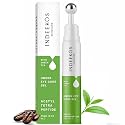 Under Eye Gel Cream Reduces Dark Circles, Puffiness, Dryness, Wrinkles, and Fine Lines, Glow Booster, With Caffeine and Green Tea, Ideal for Men and Women, For All Skin Types-15gms Vegan