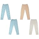 indi weaves Regular Fit Cotton Printed Girls Pyjamas Set