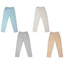 indi weaves Regular Fit Cotton Printed Girls Pyjamas Set