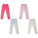 indi weaves Regular Fit Cotton Printed Girls Pyjamas Set