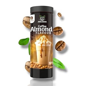 india flavour almond coffee granule nutty instant coffee no chicory  100 gm coffee 50 servingsplastic bottle