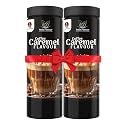 India Flavour Caramel Coffee Plastic Bottle| Rich Instant Coffee Powder, No Chicory | 200 Gm coffee, 100 Servings