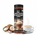 India Flavour Coconut Coffee Plastic Bottle| Exotic Instant Coffee Powder, No Chicory | 100 Gm coffee, 50 Servings