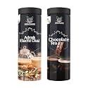 India Flavour Aromatic Blends Adarak Elaichi Tea and Chocolate Tea Combo Pack for Relieving Stress Flavoured Chai(100 Gram Each Set of 2)