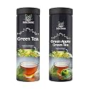 India Flavour Green Tea &amp; Apple Combo - 2 x 100g | Refreshing &amp; Fruity | Boosts Metabolism, Supports Weight Loss | Premium Whole Leaf From Assam