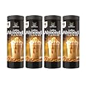 India Flavour Almond Coffee | Nutty Instant Coffee, No Chicory | 400gm, 200 Servings, Plastic Bottles (Pack of 4-100 Gram Each, Almond)