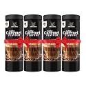India Flavour Caramel Coffee 400gm | Rich Instant Coffee Powder (100 Gram Each, Pack of 4)