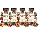 India Flavour Aromatic Flavoured Instant Hot And Cold Coffee Combo Pack for Relieving Stress (100 Gram Each, (Pack of 4, Mushroom)