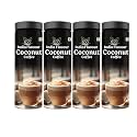 India Flavour Coconut Coffee | Instant Hot And Cold Coffee Combo Pack for Relieving Stress (100 Gram Each, Pack of 4, Coconut Coffee)