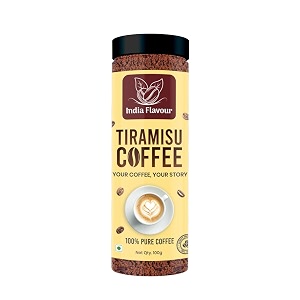 india flavour instant tiramisu coffee  italian dessert-inspired  rich amp creamy  hot amp cold  instant coffee powder  1 kg