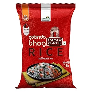 india gate raw and aged gobindobhog rice 1kg
