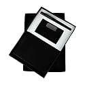 3 in 1 Corporate Gift Set with Diary, Pen, Card Holder Valentine for Husband, Boyfriend, Wife, Girlfriend, Brother, Sister, Father, Birthday, Anniversary (Black)