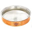 Indian Art Villa Copper Handi, 1 Piece (Brown)