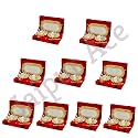 Indian Brass Bowl Set, Pack of 2, Golden (Pack of 9) 500 ml