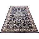 Royal Look Design Soft 5 Feet x 7 Feet Blue Colour Carpets for Home Living Room Bedroom Dining Room