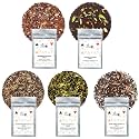 The Indian Chai – Masala Tea Sampler, 5 Teas, Chai Tea Loose Leaf Masala Variety Pack, Diwali Gift Box, 50g