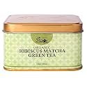 The Indian Chai - Organic Hibiscus Matcha Green Tea Powder 30g, Premium Second Harvest Culinary Grade, Helps reduce Blood Sugar Levels and Promotes Weight Loss