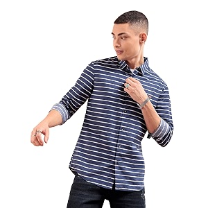 The Indian Garage Co Brown Slim Fit