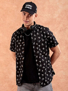 The Indian Garage Co. Men Animal Print