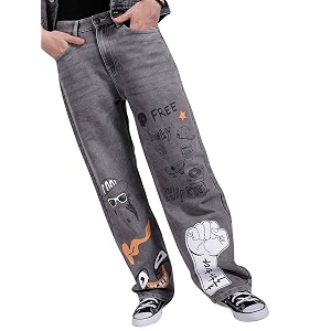 The Indian Garage Co Men Baggy Solid